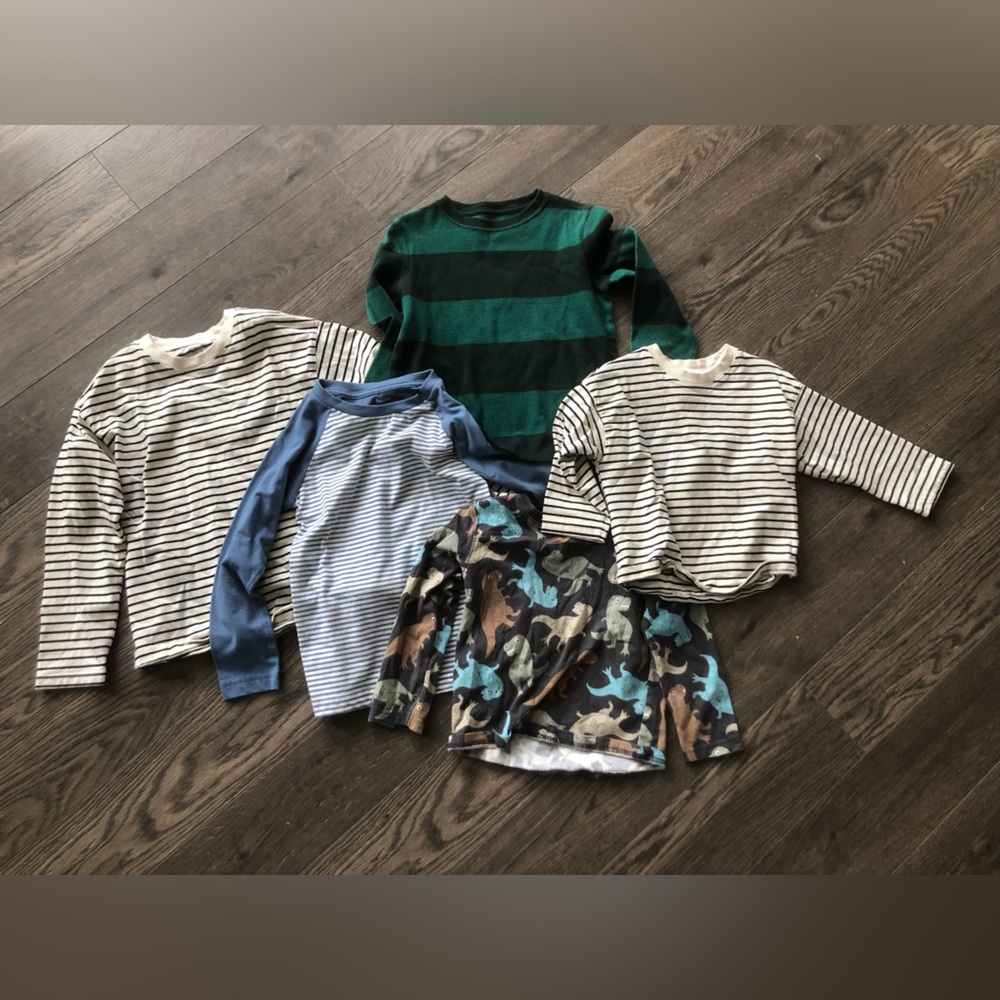 Boys Long Sleeve Shirt Bundle | Size 2T-6T